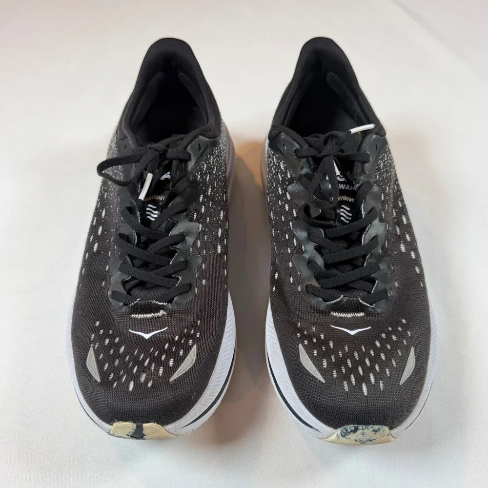 Hoka Kawana Women's 11 Running Shoes Black White 1123164 BWHT Sneaker